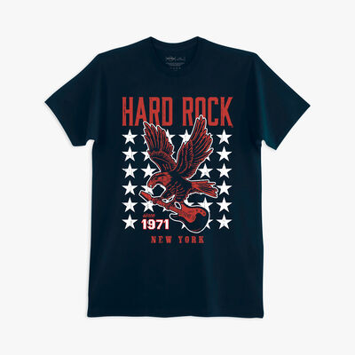 Americana Eagle Guitar Tee in Navy Americana Eagle Guitar Tee in Navy